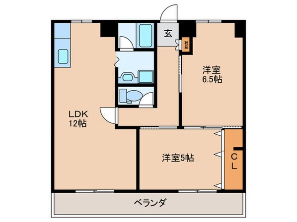 レジデンス・ア－ビジョンの物件間取画像